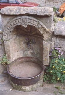 Water tap outside the Almshouses