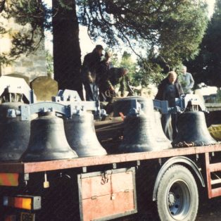 1987 returning bells on lorry